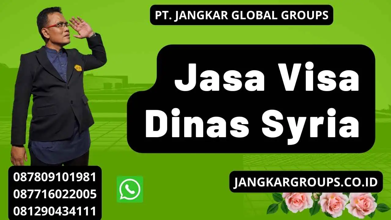 Jasa Visa Dinas Syria