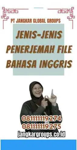 Jenis-jenis Penerjemah File Bahasa Inggris