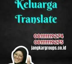 Kartu Keluarga Translate