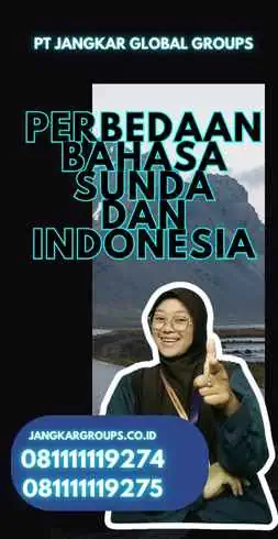 Perbedaan Bahasa Sunda dan Indonesia