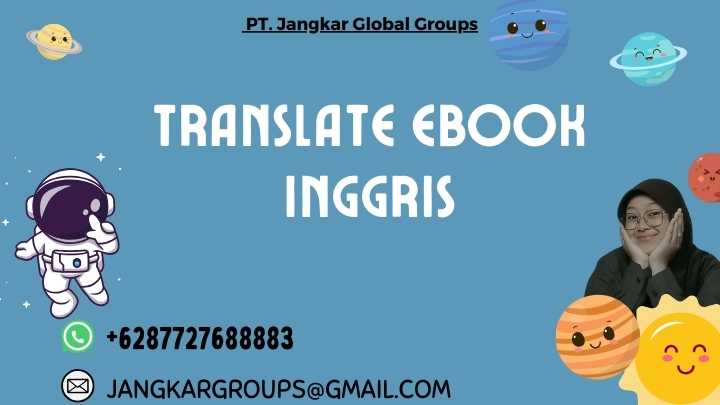 Translate Ebook Inggris