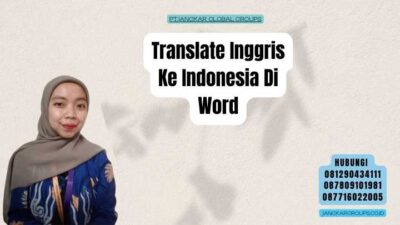 Translate Inggris Ke Indonesia Di Word