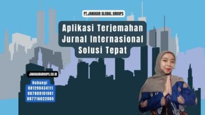 Aplikasi Terjemahan Jurnal Internasional Solusi Tepat