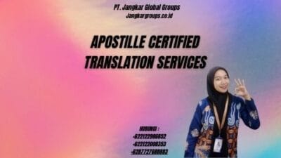 Apostille Certified Translation Services