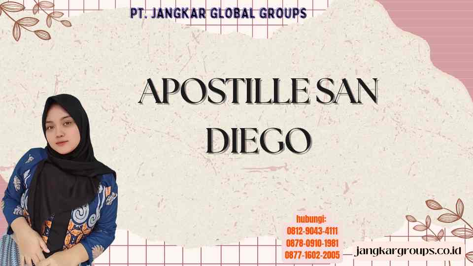 Apostille San Diego