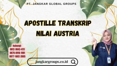 Apostille Transkrip Nilai Austria