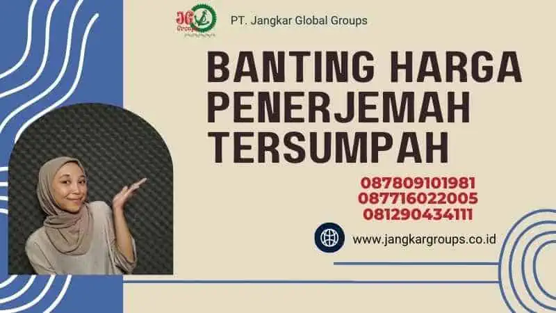 Banting Harga Penerjemah Tersumpah