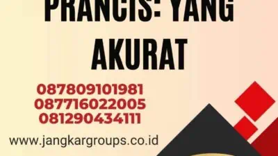 Cap Penerjemah Tersumpah Prancis: yang Akurat