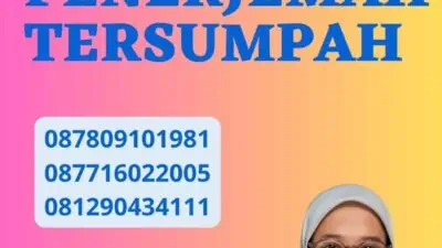 Cara Pemesanan Penerjemah Tersumpah