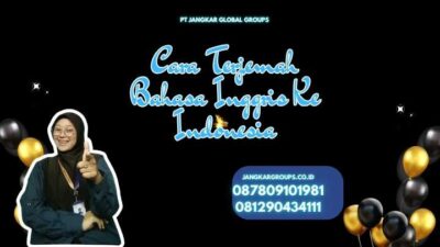 Cara Terjemah Bahasa Inggris Ke Indonesia