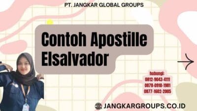 Contoh Apostille Elsalvador