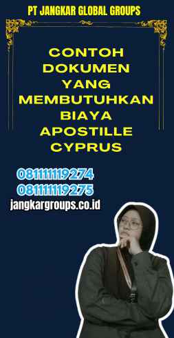 Contoh Dokumen yang Membutuhkan Biaya Apostille Cyprus