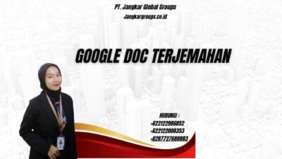 Google Doc Terjemahan