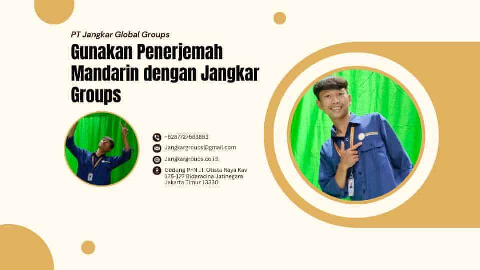 Gunakan Penerjemah Mandarin dengan Jangkar Groups