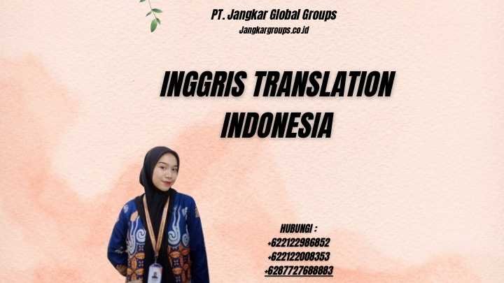 Inggris Translation Indonesia