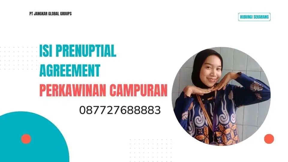 Isi Prenuptial Agreement Perkawinan Campuran