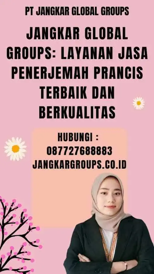 Jangkar Global Groups Layanan Jasa Penerjemah Prancis Terbaik dan Berkualitas