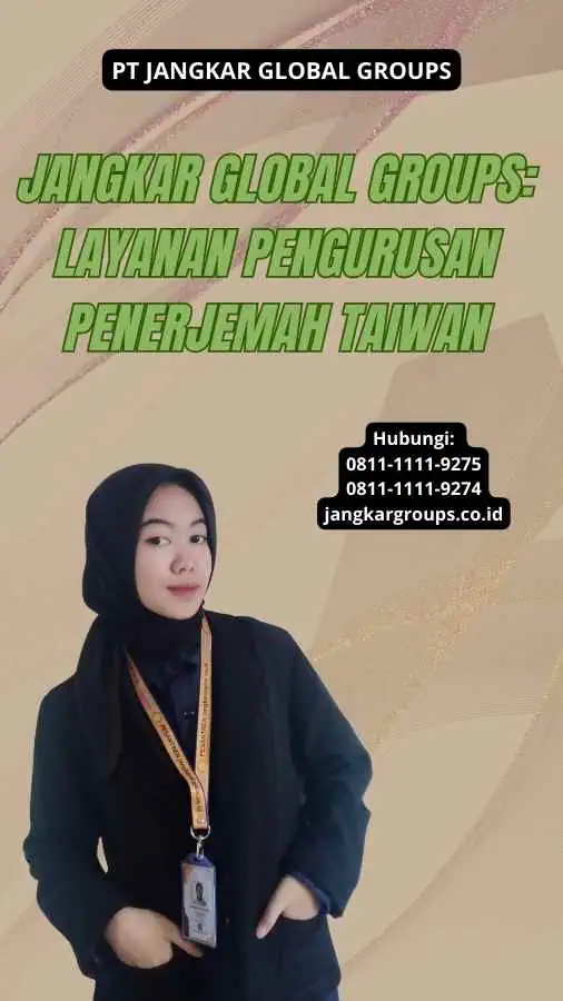 Jangkar Global Groups: Layanan Pengurusan Penerjemah Taiwan