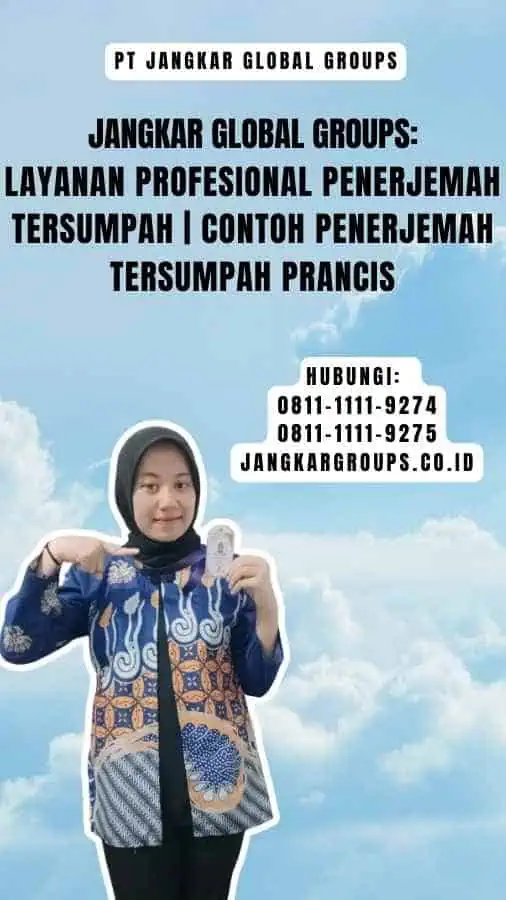 Jangkar Global Groups Layanan Profesional Penerjemah Tersumpah Contoh Penerjemah Tersumpah Prancis