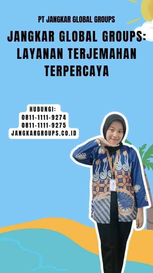 Jangkar Global Groups Layanan Terjemahan Terpercaya