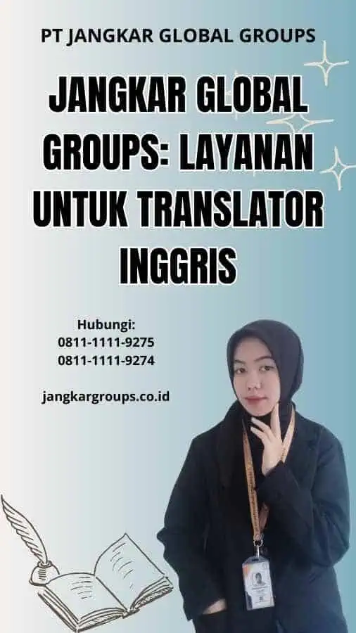 Jangkar Global Groups: Layanan Untuk Translator Inggris