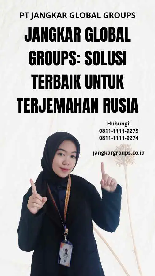 Jangkar Global Groups: Solusi Terbaik untuk Terjemahan Rusia