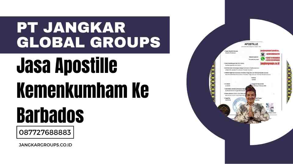 Jasa Apostille Kemenkumham Ke Barbados