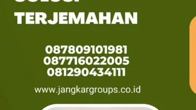 Jasa Penerjemah Arab Tercepat: Solusi Terjemahan