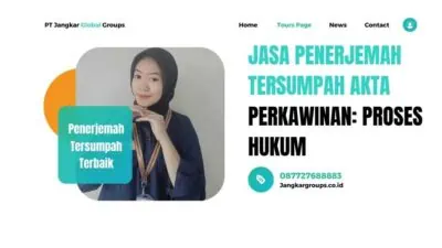 Jasa Penerjemah Tersumpah Akta Perkawinan Proses Hukum