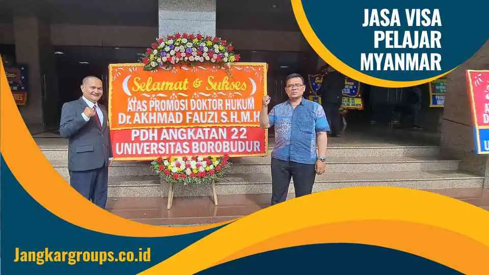 Jasa Visa Pelajar Myanmar