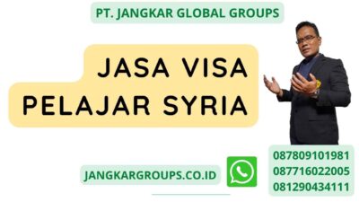 Jasa Visa Pelajar Syria