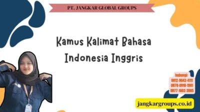 Kamus Kalimat Bahasa Indonesia Inggris