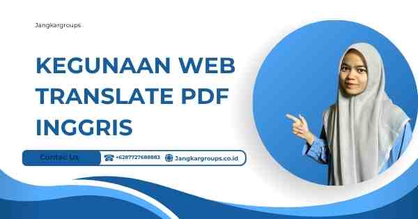 Kegunaan Web Translate PDF Inggris