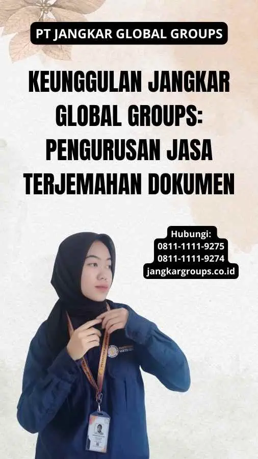 Keunggulan Jangkar Global Groups: Pengurusan Jasa Terjemahan Dokumen