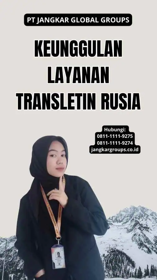 Keunggulan Layanan Transletin Rusia