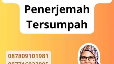 Layanan Translator Prancis: Penerjemah Tersumpah