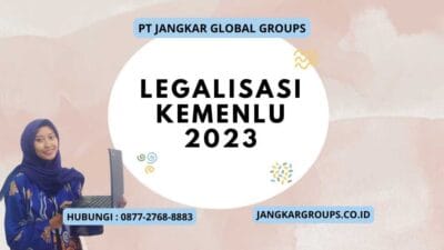Legalisasi Kemenlu 2023