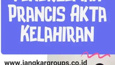 Legalitas Penerjemah Prancis Akta Kelahiran