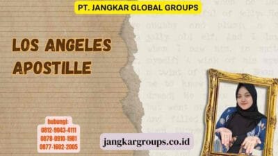 Los Angeles Apostille