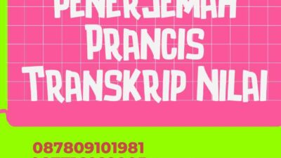 Memahami Pentingnya Penerjemah Prancis Transkrip Nilai