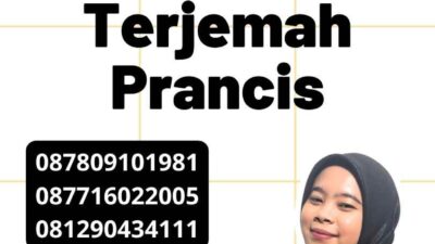 Membahas Dokumen Hasil Terjemah Prancis