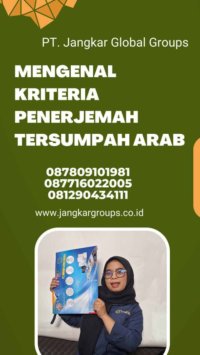 Mengenal Kriteria Penerjemah Tersumpah Arab