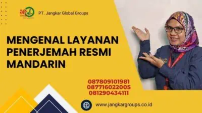 Mengenal Layanan Penerjemah Resmi Mandarin