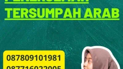 Mengenal Stempel Penerjemah Tersumpah Arab