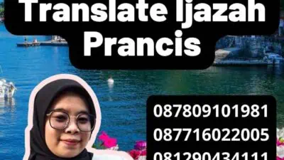 Mengungkap Pentingnya Specimen Translate Ijazah Prancis