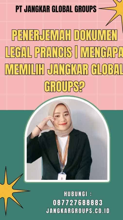 Penerjemah Dokumen Legal Prancis Mengapa Memilih Jangkar Global Groups