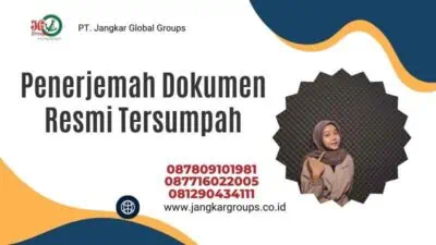 Penerjemah Dokumen Resmi Tersumpah