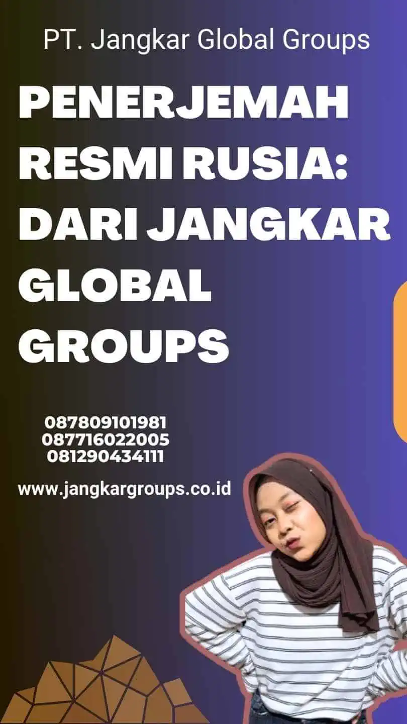 Penerjemah Resmi Rusia: dari Jangkar Global Groups