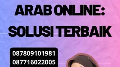 Penerjemah Tersumpah Arab Online: Solusi Terbaik