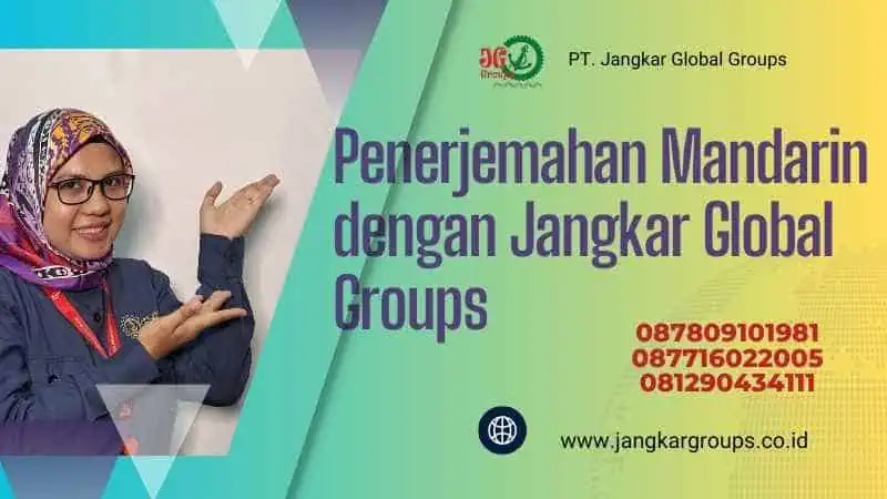 Penerjemahan Mandarin dengan Jangkar Global Groups